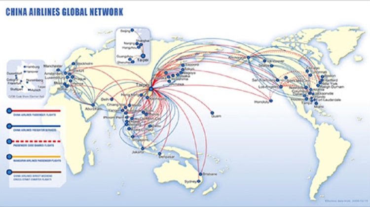Tàu bay và đường bay của China Eastern Airlines