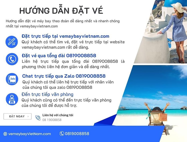 Đặt vé máy bay VietNam Airlines