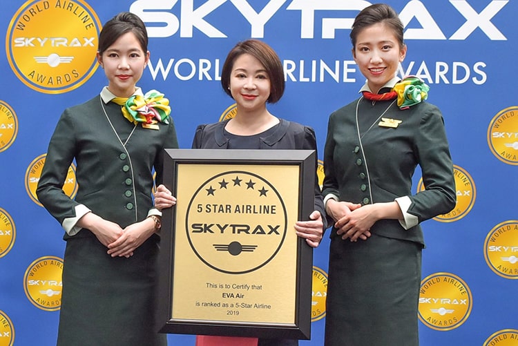 Thành tích, giải thưởng của EVA Air