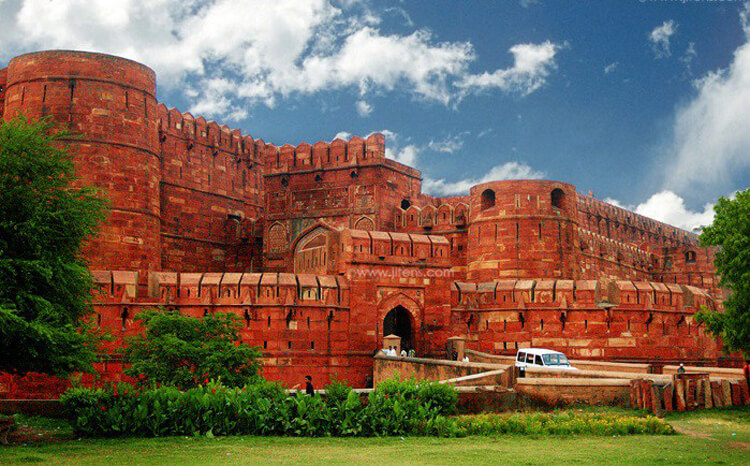 Pháo đài đỏ Agra Ấn Độ