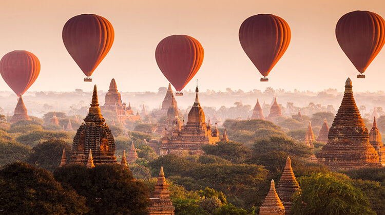 Những địa điểm du lịch tại Myanmar