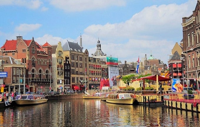 Khu vực trung tâm Amsterdam