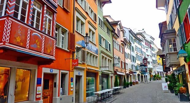 Khu phố cổ Zurich